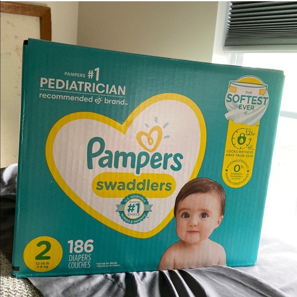 CUSTOM - Size 2 Diapers 1/2